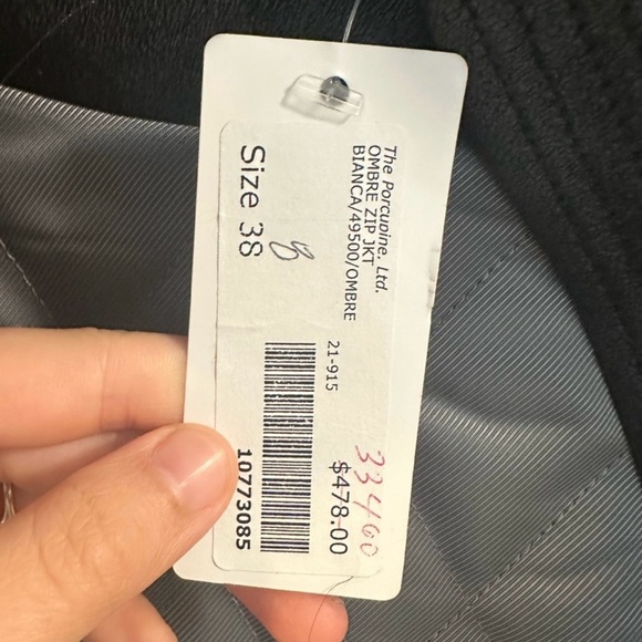 Bianca Ombré Zip Jacket- Women’s size 38 - Picture 3 of 3